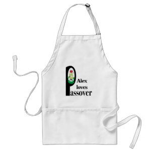 Tablier Pâque "P est pour Pâque" Apron standard