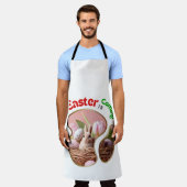 Tablier Pâques arrive - les mignons petits (Porté)