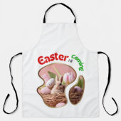 Tablier Pâques arrive - les mignons petits (Recto)