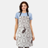 Tablier Pâques Brown (Porté)