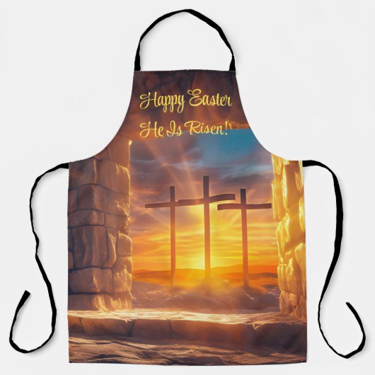 Tablier Pâques Résurrection Fête Apron (Recto)