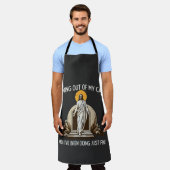 Tablier Pâques Sortant De Ma Grotte Jésus (Porté)