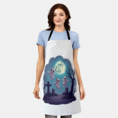 Tablier Parade de chat fantôme (Porté)