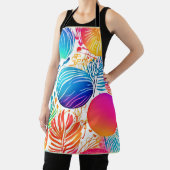 Tablier Paradis Abstrait tropical (Insitu)