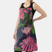 Tablier Paradis tropical : Feuilles et fleurs exotiques (Insitu)