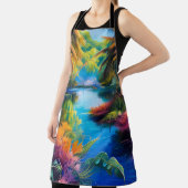 Tablier Paradis tropical II (Insitu)