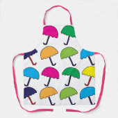 Tablier Parapluie coloré (Recto)