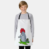 Tablier Parapluie de pluie de phoque (Porté)