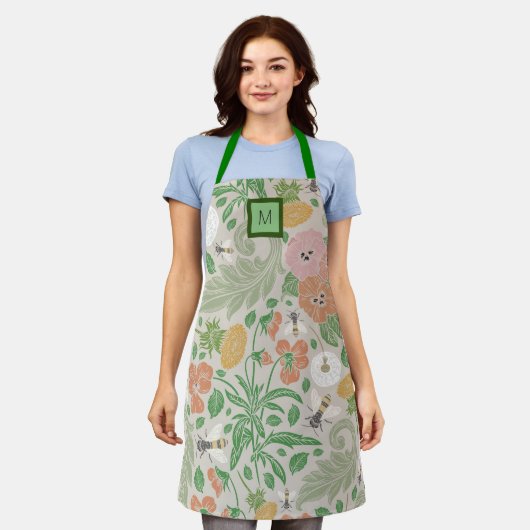 Tablier Parc de jardinage floral (Porté)