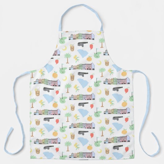 Tablier Parc de la Caroline du Sud (Recto)