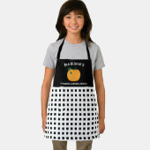 Tablier Parc de la sculpture Citrouille d'Halloween (Insitu)