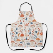 Tablier Parc de récolte de champignons d'automne (Recto)