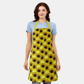 Tablier Parc de tournesol Sunny Summer Sunflower Apron (Porté)