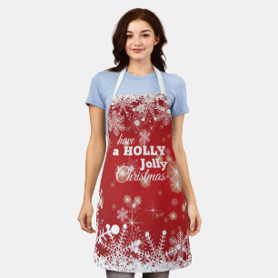 Tablier Parc des flocons de Noël