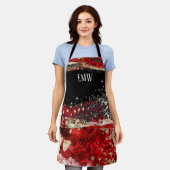 TABLIER PARC GLAM ROUGE (Porté)