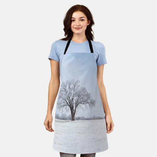 Tablier Parc Hiver En Hiver En Chêne (Porté)