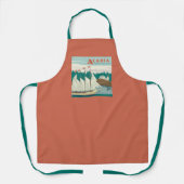 Tablier Parc national de l'Acadie, Maine | Voilier & Balei (Recto)