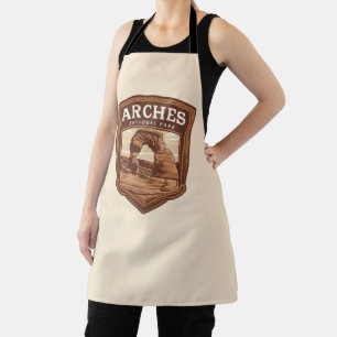 Tablier Parc national des Arches Insigne de voyage Apron