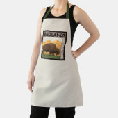 Tablier Parc national des Badlands | Buffalo (Insitu)