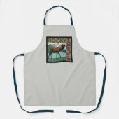 Tablier Parc national des Rocheuses | Elk (Recto)