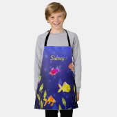 Tablier Parc pour enfants en petite taille avec poisson (Porté)