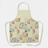 Tablier Parcelle florale (Recto)