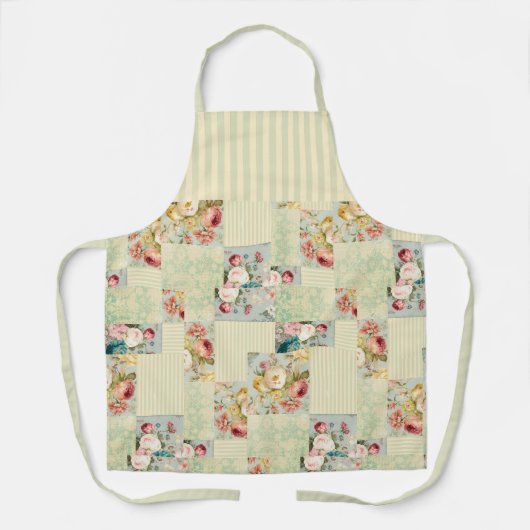 Tablier Parcelle florale (Recto)