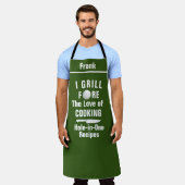 Tablier Parcours de golf personnalisé Trou en un : Funny G (Porté)