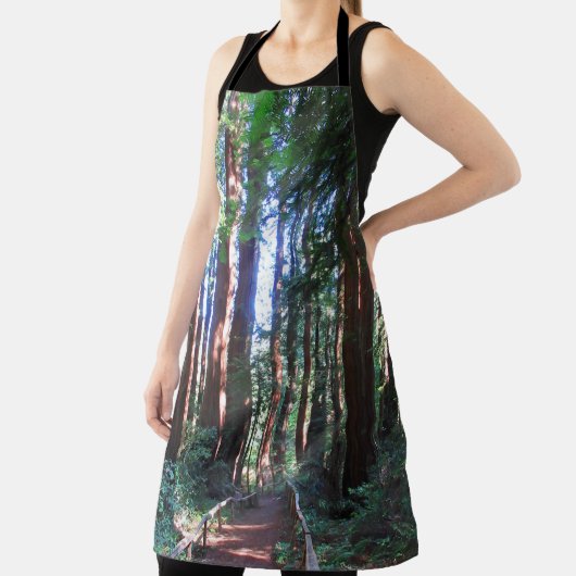 Tablier Parcours d'impression entièrement recouvert du sen (Insitu)