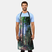 Tablier Parcours d'impression entièrement recouvert du sen (Porté)