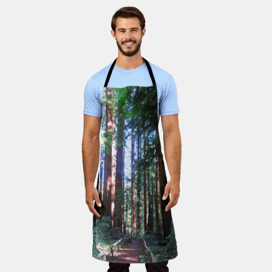 Tablier Parcours d'impression entièrement recouvert du sen (Porté)