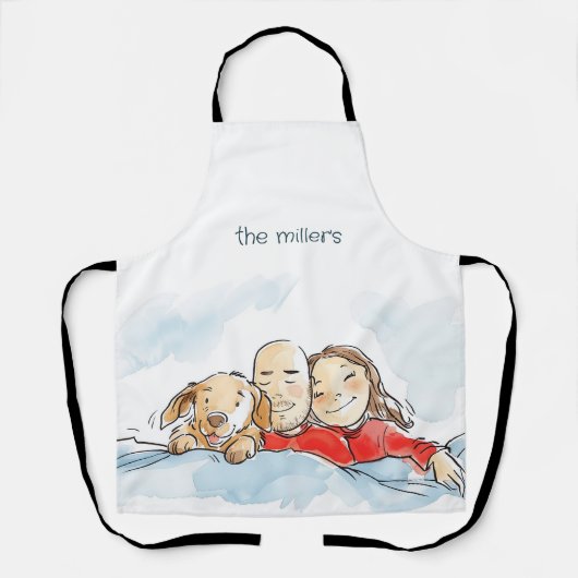 Tablier Parents de chiens (Recto)