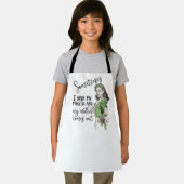 Tablier Parfois, J'Ouvre Ma Bouche (Insitu)