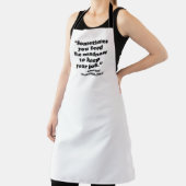 Tablier Parfois On Nourrit La Folie (Insitu)