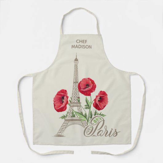 Tablier Paris France (Recto)