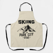 Tablier Park City Utah ski (Recto)