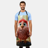 Tablier Parker - Le Cardinal Rouge Chick (Porté)