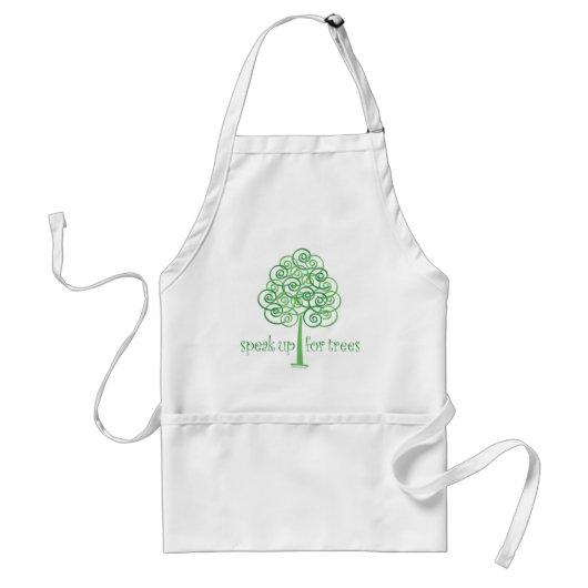 Tablier Parlez pour les arbres - Hugger (Devant)