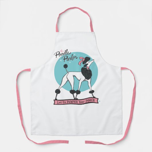 Tablier Parlure de caniche (Recto)