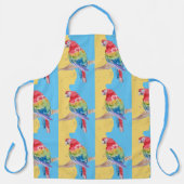 Tablier Parrot Macaw Pastel Blue Bird Birthday Boys Mens (Recto)