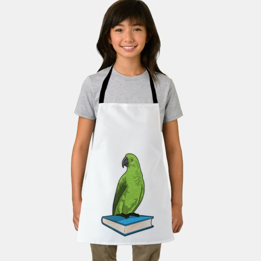 Tablier Parrot with Book (Insitu)