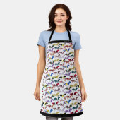 Tablier Partez pour les courses de chevaux Jockey Motif en (Porté)