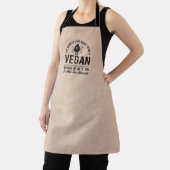 Tablier Partie la plus dure Vegan, Lait les amandes, Vegan (Insitu)