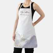 Tablier Parties scintillant aquarelle formes apron (Insitu)
