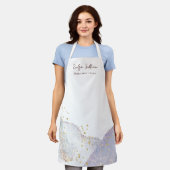 Tablier Parties scintillant aquarelle formes apron (Porté)
