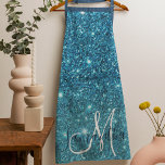 Tablier Parties scintillant bleu moderne éclaboussures Nom<br><div class="desc">Découvrez notre collection de Parties scintillant bleues modernes Sparkles Personnalisées Nom, disponible exclusivement sur Zazzle! Cette gamme de produits éblouissante est parfaite pour ajouter une touche de glamour et de personnalisation à vos produits de base quotidiens. Découvrez les images modernes et glamour de notre collection de Parties scintillant bleues modernes...</div>