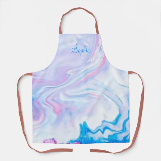 Tablier Parties scintillant de déshydratation monogramme N (Recto)