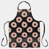 Tablier Parties scintillant Donut Confetti Motif (Recto)