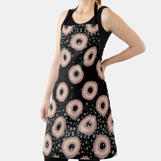 Tablier Parties scintillant Donut Confetti Motif (Insitu)
