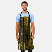 Tablier Parties scintillant d'or : Arrière - plan de parti (Porté)